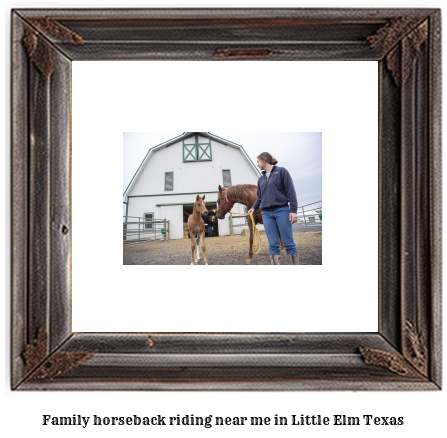 family horseback riding near me in Little Elm, Texas